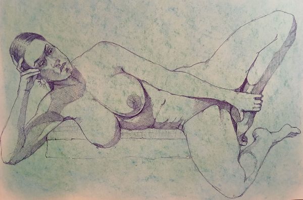 Reclining nude